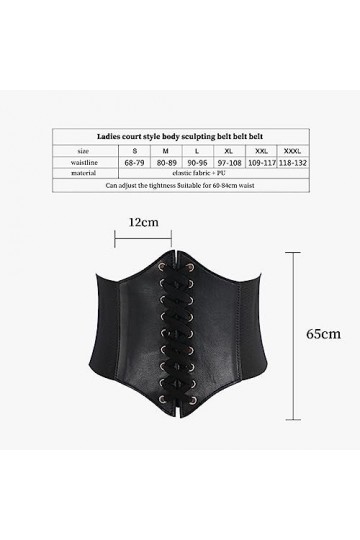 DULSPUE large ceinture à lacets pour femme - 1 pcs pour femmes ceintures de waspie, corset taille élastique pour Halloween Pa