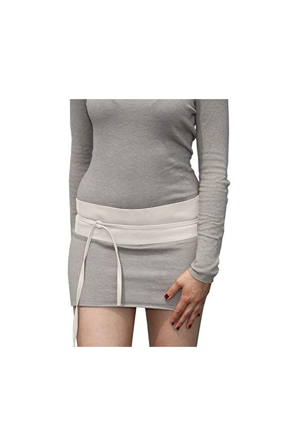 Best Emilie Ceinture à enrouler pour femme en cuir – Plusieurs couleurs – Taille unique, bleu clair, taille unique