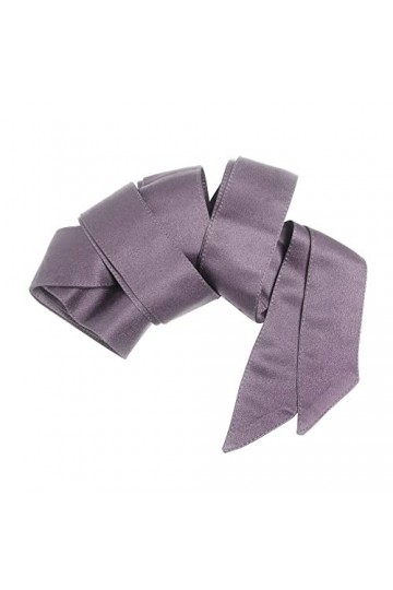 Maya Deluxe Womens Belt Ladies Satin Sash Waist Tie Ribbon Bow Accessory for Bridesmaids Bridal Wedding Prom Evening Occasion