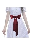 KADBLE Ceinture de robe de mariée pour femme, longue ceinture de mariée pour fête de mariage, occasion spéciale, Rouge, 250 c