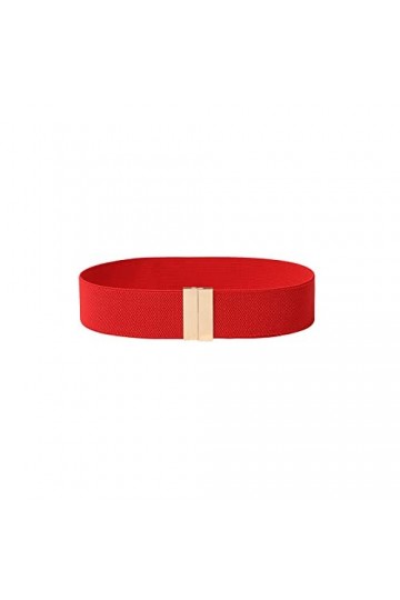 Kajeer Femmes Large Élastique Boucle Ceinture - 5 cm Large Taille Ceinture Tondeuse Ceinture extensible ou robe femme et fill