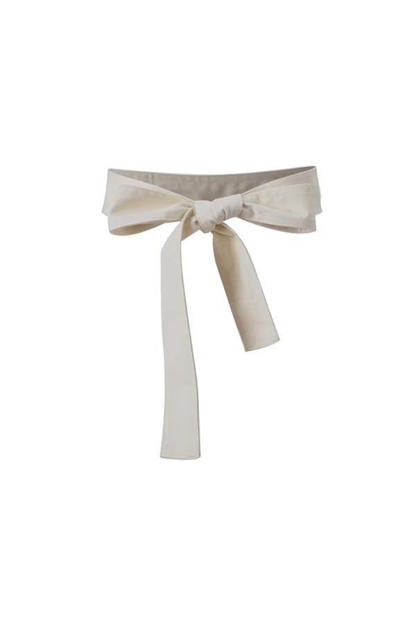 Inzegao Ceinture de rechange pour trench pour femme - Ceinture à nouer à la taille, beige, taille unique