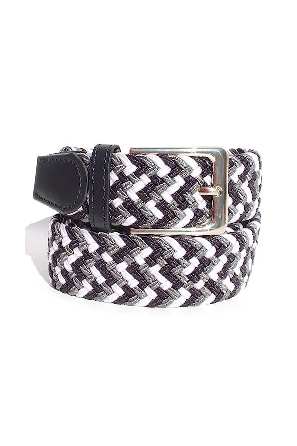 GLOMY ceinture élastique tressée pour hommes et femmes - différentes couleurs et tailles
