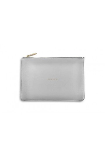 Katie Loxton - La pochette parfaite – Shine Bright – Gris pâle.