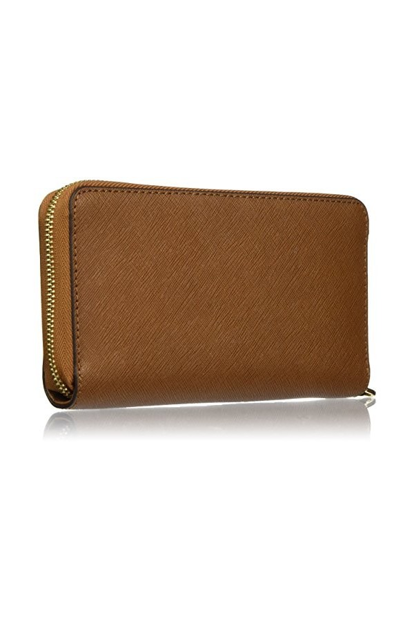 Michael Kors Jet Set Travel Large Smartphone, Porte-Monnaie Femme, Marron Luggage , 2.5x11.4x21.6 cm B x H x T 