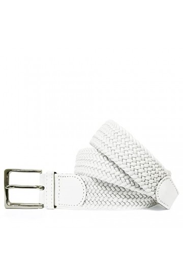 Gloop BE201701 Ceinture élastique en tissu tressé pour homme et femme - Multicolore - 135 cm