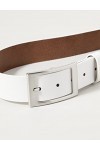 MGM - Ceinture - Femme - Blanc Weiß - FR : 90 cm Taille fabricant : 90 cm 