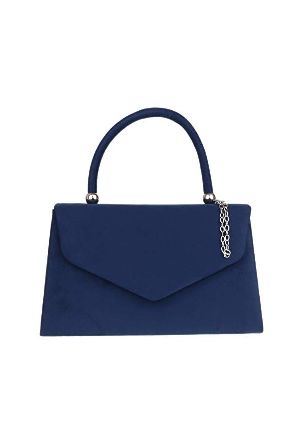 Girly Handbags Femmes Top Handle Faux Suede Clutch Bag Grab Holder Sac ˆ main pour femme