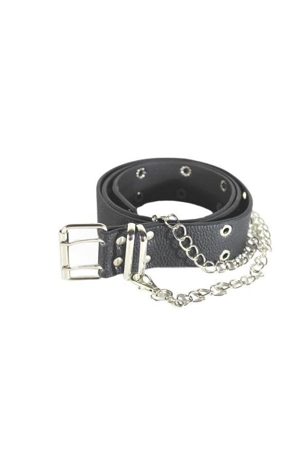 Piccola Lala Es-pl-aymblt-000136 Ceinture, Noir, XL Femme