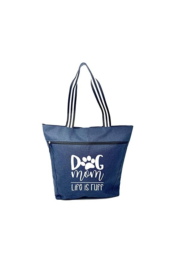 Joli sac fourre-tout en toile avec poche zippée pour femme, patron, manager, coordinateur du chaos, cadeau de remerciement po