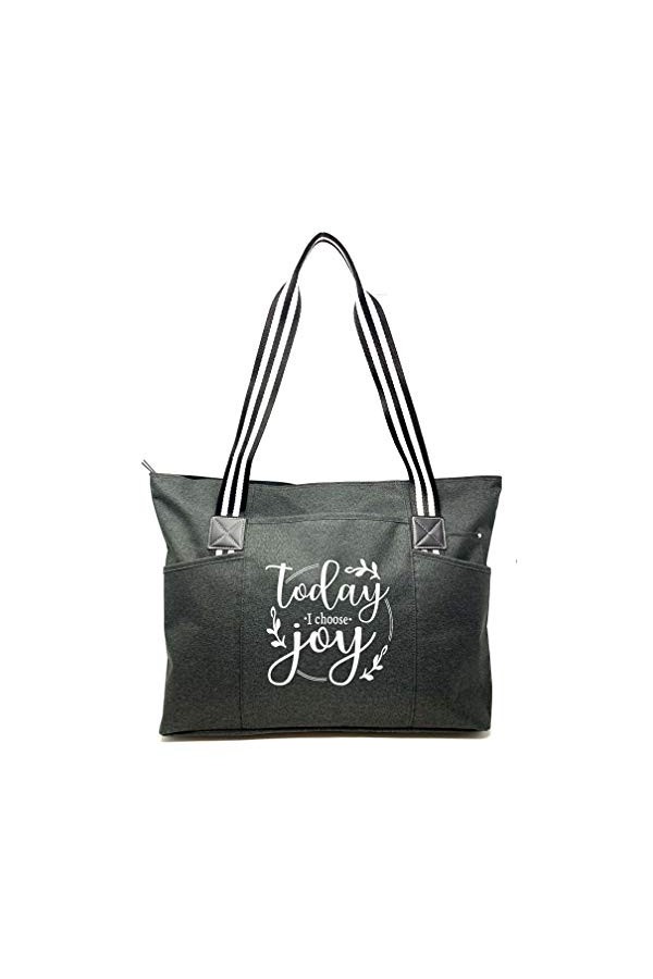 Joli sac fourre-tout en toile avec poche zippée pour femme, patron, manager, coordinateur du chaos, cadeau de remerciement po
