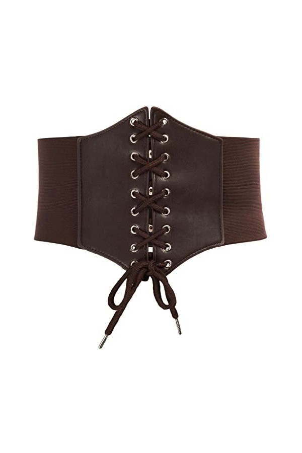 GRACE KARIN Ceinture Femme Gothique Vintage Belt Ceinture Elastique Casual Ceinture Grande Taille Pour Robe Blouse Ensemble-N