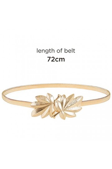 BABEYOND Ceinture de Robe en Métal Ceinture de Robe Mariée Courroie Métal Ceinture Mince Ceinture Élégant pour Robe Décoratio