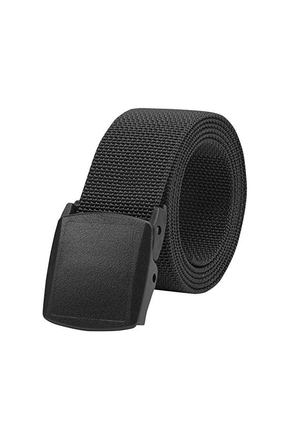 Brandit Belt Fast Closure Ceinture, Noir, Max 130 cm Femme