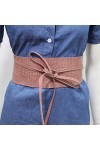 Glamexx24 Ceinture femme large similicuir Obi ceinture portefeuille classique