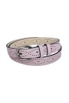 Ceinture décontractée pour femme avec fleurs, gris, M