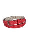 Ceinture décontractée pour femme avec fleurs, gris, M
