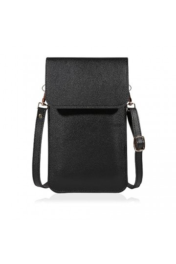 NOKDAL Sac Pochette Portefeuille Femme Sac Portefeuille Femme Bandouliere Portefeuille Telephone Sac à Ecran Tactile Cuir Sac