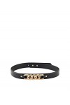 PIECES Pcannica Croco Ceinture, Noir, 55 Femme