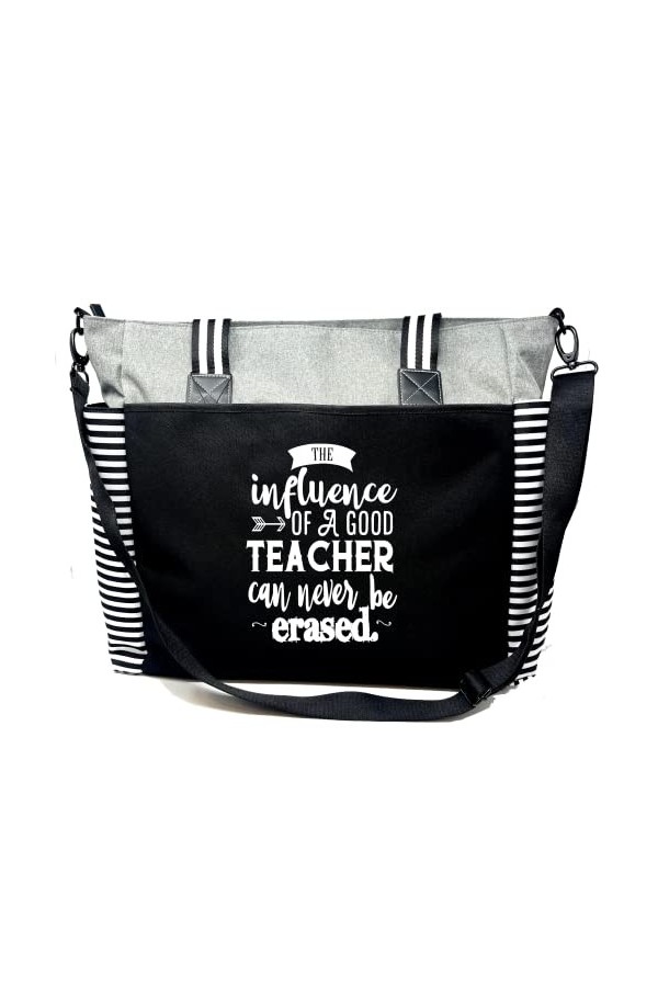 Brooke & Jess Designs Sac fourre-tout pour enseignant pour le travail – Sac à main pour enseignant, cadeau pour femme, sac po