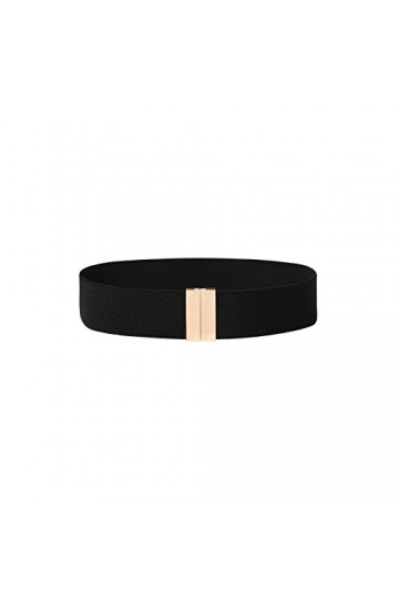 Kajeer Femmes Large Élastique Boucle Ceinture - 5 cm Large Taille Ceinture Tondeuse Ceinture extensible ou robe femme et fill