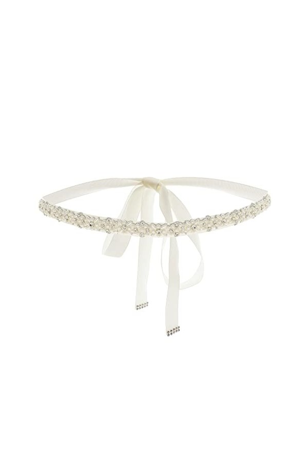 IYOU Perle Mariage Ceinture Ivoire Strass Robe Ceinture Cristal Élégant Bal de promo De Mariée Ceinture Ceinture Accessoires 