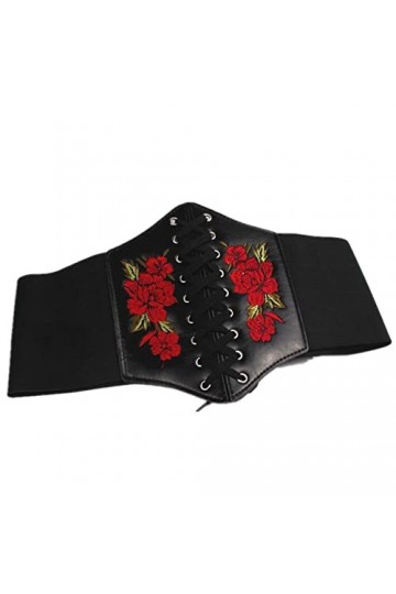 Black Sugar Ceinture Similicuir Style Gothique Punk Rock Victorien Corset Serre Taille Ceinture Médiéval Steampunk Moyen Âge 