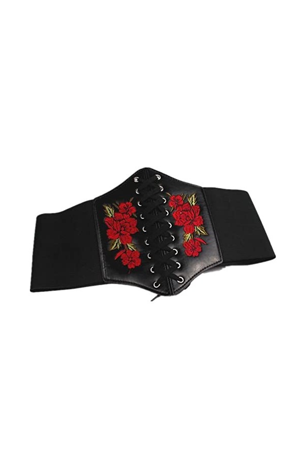 Black Sugar Ceinture Similicuir Style Gothique Punk Rock Victorien Corset Serre Taille Ceinture Médiéval Steampunk Moyen Âge 