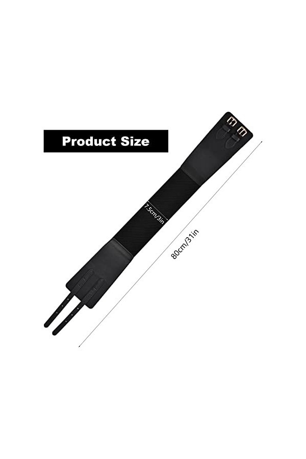 FESSOSKO Ceinture Corset Élastique Vintage Large, Ceinture Large pour Femme PU Cuir Taille Élastique Réglable, Convient pour 