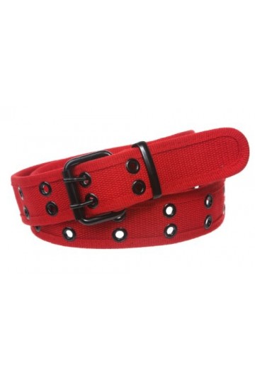 Ceinture en toile à œillets à double trou, camouflage, M 32/34W 