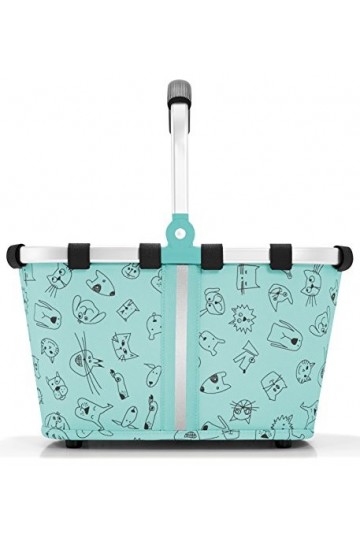 Reisenthel Sac de plage 19.5 x 33.5 x 18 Centimeters Cats and Dogs Mint