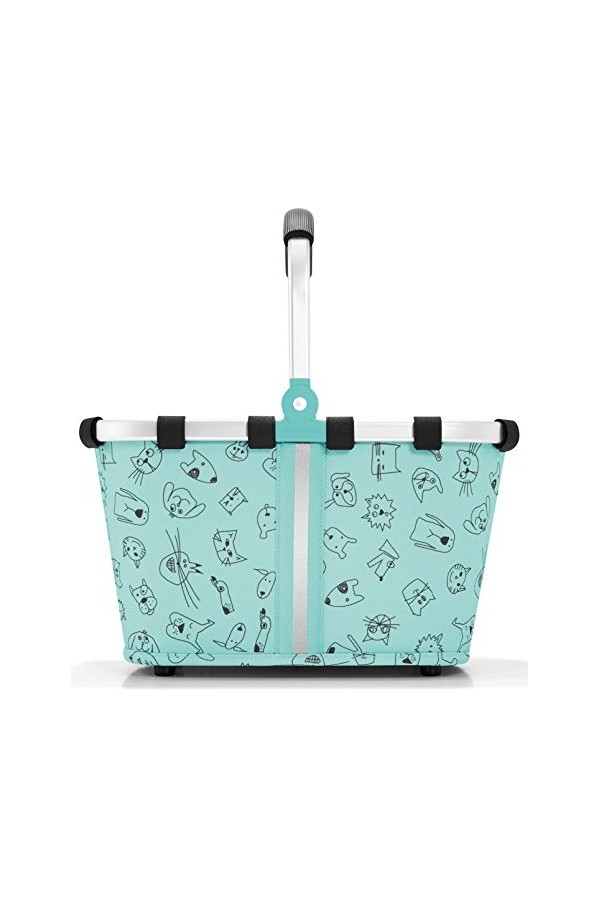 Reisenthel Sac de plage 19.5 x 33.5 x 18 Centimeters Cats and Dogs Mint