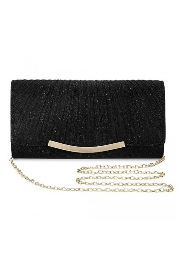 Asvert Pochette Soiree Femme, Pochettes et Clutches Femme, Sac de Soirée, Pochette Sac a Main Femme, Pochette Mariage en Band