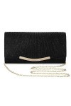 Asvert Pochette Soiree Femme, Pochettes et Clutches Femme, Sac de Soirée, Pochette Sac a Main Femme, Pochette Mariage en Band