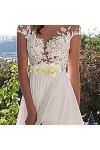 Flayem Cristal Mariage Ceinture Scintillant Ruban Mariée Strass Appliqué Dîner Bal de promo Robe Demoiselle dhonneur