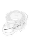 LUOZZY Ceinture transparente en PVC pour femme - Ceinture large - Style décontracté - Accessoire pour jupe, pantalon, robe, c