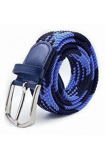 Swijoy Ceintures Pour Hommes Et femmes Toile Élastique Tressé Tissu Stretch Femme Garçon Fille Dame Dames Casual Jeans Pantal