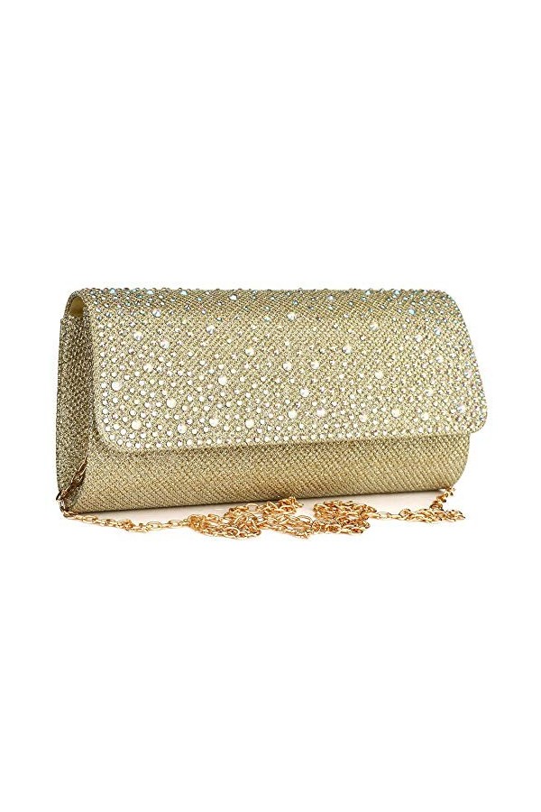 Milky Way Sacs à main de soirée en diamant avec perles pour femmes, pochettes rigides pour fêtes, mariages, clubs, champagne,