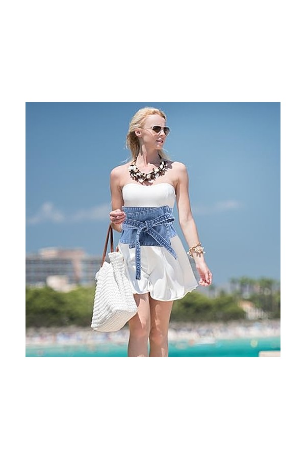 SMELEYOU Ceinture de taille 3pcs jean ceinture corset ceinture pour femmes pour robes fashion décorative crset ceinture adapt