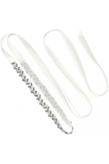 Abaodam Strass Ceinture Strass Ceinture De Mariée Ceintures De Mariée Avec Strass Perle Ceinture Perlée Ceinture Sequin Ceint