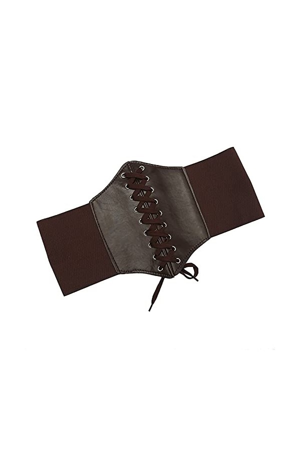 Large Ceinture Élastique Corset Ceinture Corset Rétro Large Corset Ceinture Élastique Large Corset Taille Ceinture à Nouer Fe