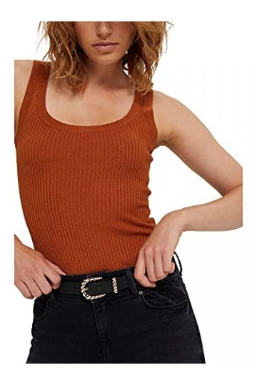 Esprit 081ea1s304 Ceinture, 001/Noir, 100 Femme