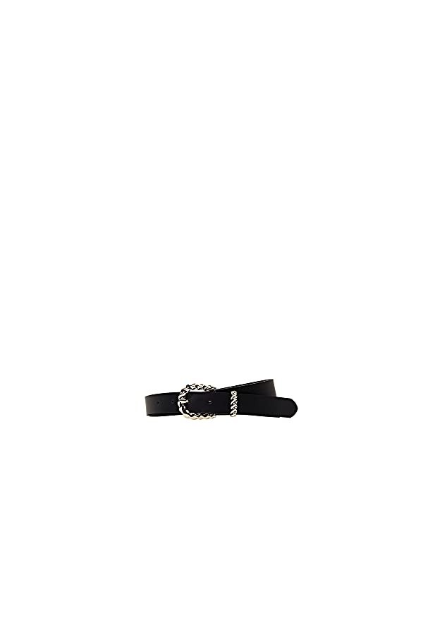 Esprit 081ea1s304 Ceinture, 001/Noir, 100 Femme