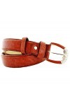 Lovelegis Ceinture femme - marron - pour jeans - simili cuir - boucle strass Idée cadeau de Noël et anniversaire