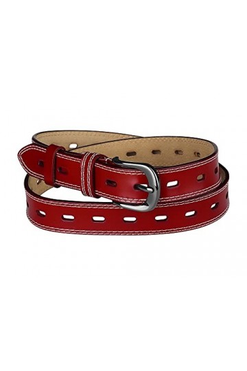 Allegra K Ceinture en similicuir pour femme, boucle à ardillon en métal, ceintures de taille plus pour la robe de jeans Noir2