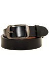 AmyKer Ceinture en cuir véritable pour femme 2,8 3,3 cm avec boucle en alliage pour jeans, shorts, pantalons, robe, cadeau, N