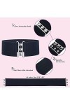 SHANHUHAI 3 Ceintures de Taille Vintage pour Femme Ceinture Cinch Ceinture Élastique Large de Robe de Style Rétro des Années 
