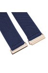 Kyeygwo - Ceinture élastique pour femme - Avec boucle plate - 4&nbsp;cm de large - Ceinture élastique - Pour robe, jeans, pantalon