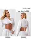 XZQTIVE Costume élastique pour femme - Ceinture médiévale - Ceinture Western Tied Waspie - Ceinture large RCA pour chemise, r