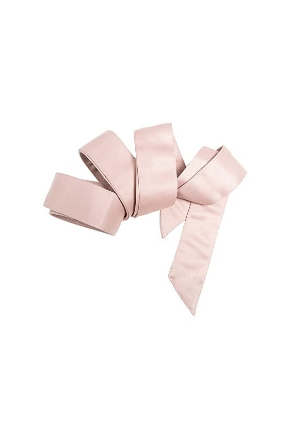 Maya Deluxe Womens Belt Ladies Satin Sash Waist Tie Ribbon Bow Accessory for Bridesmaids Bridal Wedding Prom Evening Occasion